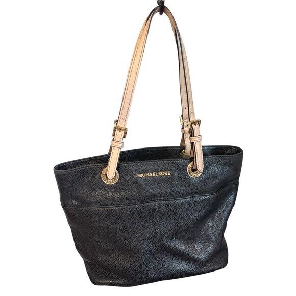 Michael Kors Bedford Soft‎ Leather Shoulder Tote Bag - Picture 1 of 12
